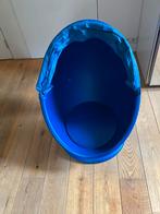 Ikea Lömsk draaistoel ei blauw - Kinderstoel, Kinderen en Baby's, Ophalen of Verzenden, Gebruikt