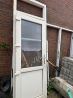 Buitendeur met kozijn , nieuw, Doe-het-zelf en Verbouw, Kozijnen en Schuifpuien, Deurkozijn, Zo goed als nieuw, Hout, Ophalen