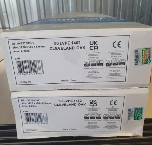 Verschillende soorten Clic PVC COREtec (rest), Doe-het-zelf en Verbouw, Vloerdelen en Plavuizen, Nieuw, Laminaat, Kunststof, Ophalen of Verzenden