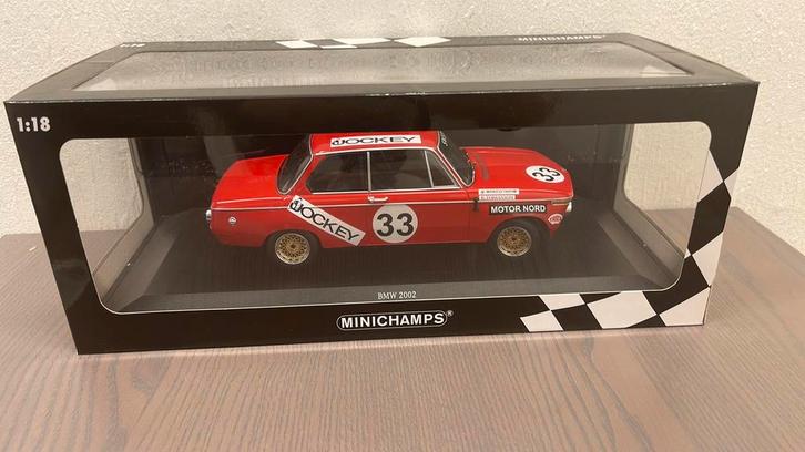 1:18 Minichamps BMW 2002 nieuw in doos, Hobby en Vrije tijd, Modelauto's | 1:18, Nieuw, Auto, MiniChamps, Ophalen of Verzenden