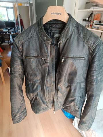 Arma leren jas maat M (50) beschikbaar voor biedingen