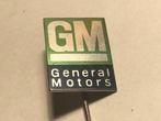 Metalen GM GENERAL MOTORS AUTOMERK Speld (Groen/Zwart)., Verzamelen, Verzenden, Zo goed als nieuw, Transport, Speldje of Pin