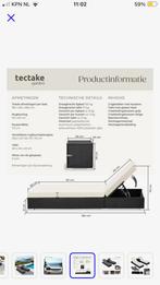 Luxe Wicker Ligbedden Set met Tafel - Weerbestendig, Tuin en Terras, Ligbedden, Ophalen, Nieuw, Wicker, Verstelbaar