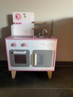 Mooi houten speelgoed keukentje met veel toebehoren!, Kinderen en Baby's, Speelgoed | Speelkeukens, Ophalen, Zo goed als nieuw