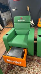 Stoel Heineken met koelbox vak, Ophalen of Verzenden, Zo goed als nieuw, Eén