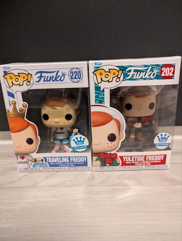 Funko Pop Freddy Funko - Traveling & Yuletide funkos beschikbaar voor biedingen