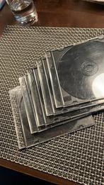 5 lege platte CD/DVD doosjes, Cd, Gebruikt, Ophalen of Verzenden
