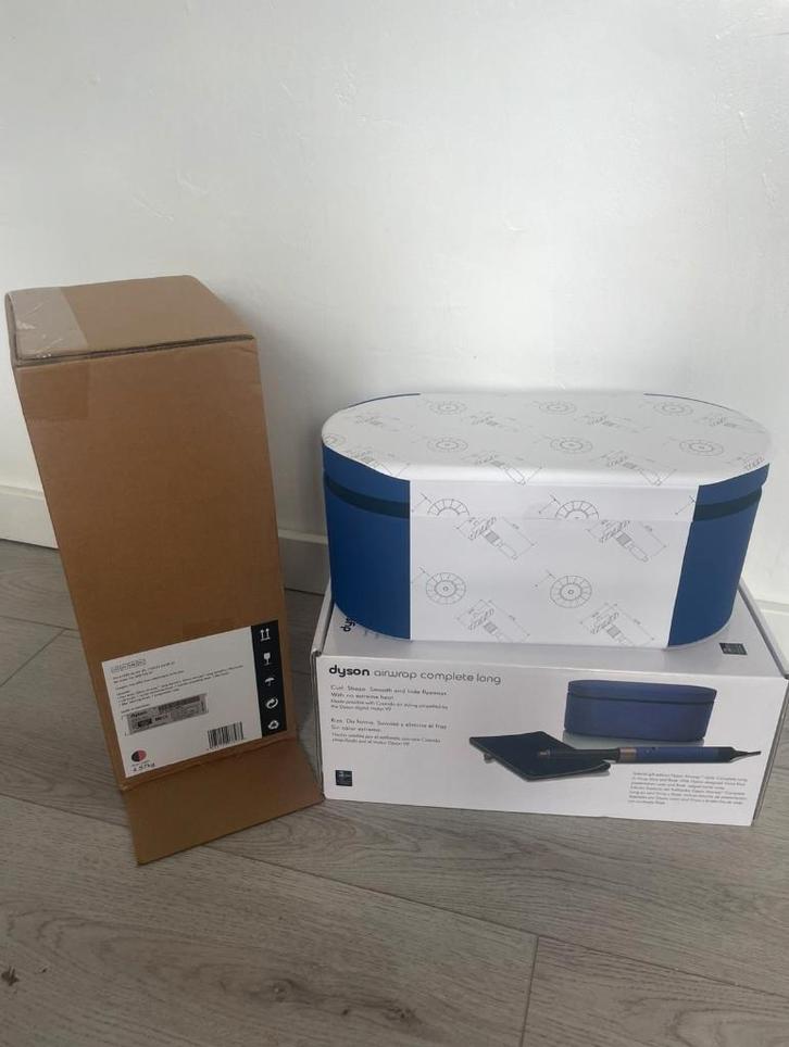 Dyson Airwrap Complete Long Vinca Blue/Rosé- ongebruikt, Sieraden, Tassen en Uiterlijk, Uiterlijk | Haarverzorging, Nieuw, Föhn of Haardroger
