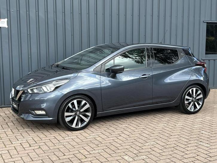 Nissan Micra 0.9 IG-T Tekna 117 PK!/CLIMA!/NAVIGATIE!/APK!/, Auto's, Nissan, Bedrijf, Te koop, Micra, ABS, Airbags, Airconditioning