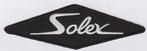 Solex stoffen opstrijk patch embleem, Motoren, Verzenden, Nieuw