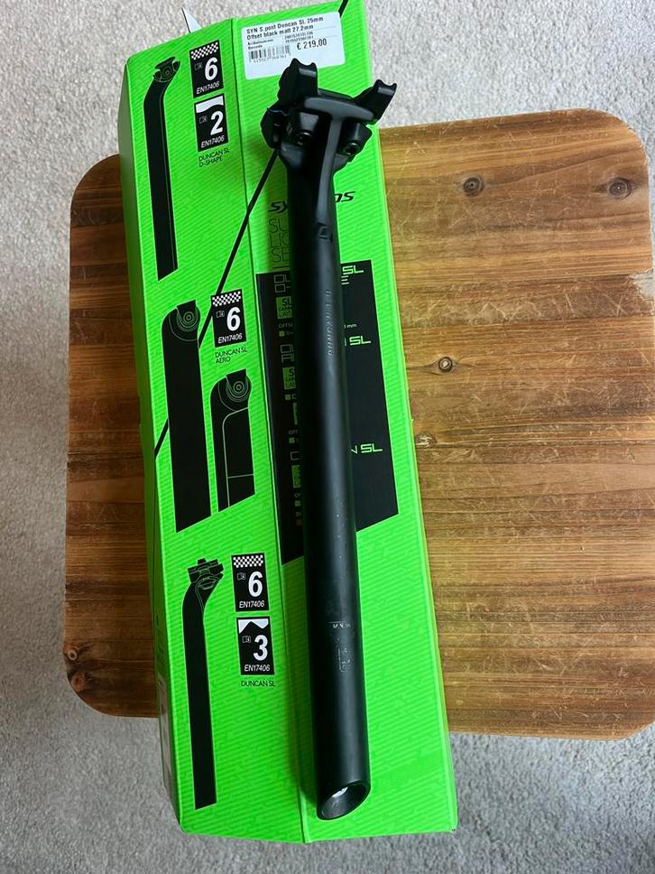 Syncros Duncan 1.0 Carbon Zadelpen 27.2/350mm Nieuw, Fietsen en Brommers, Fietsonderdelen, Nieuw, Racefiets, Zadel, Ophalen of Verzenden
