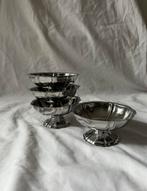 Vintage Franse RVS ijscoupes Guy Degrenne | tulpvorm | inox, Huis en Inrichting, Ophalen, Overige materialen, Overige stijlen