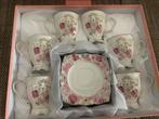 Engelse thee servies roze Zellerfeld, Huis en Inrichting, Ophalen, Nieuw, Overige stijlen, Overige typen