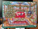Falcon kerst puzzel 1000 stukjes, Ophalen of Verzenden, 500 t/m 1500 stukjes, Zo goed als nieuw