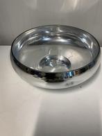 Glazen schaal van spiegelglas zeer apart zeer mooi, Huis en Inrichting, Ophalen, Zo goed als nieuw, Rond, Glas
