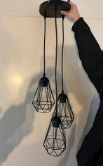 Industriële hanglamp, Huis en Inrichting, Lampen | Hanglampen, Ophalen, Zo goed als nieuw, Industrieel, Metaal