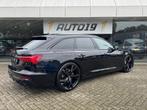 Audi A6 Avant 50 TDI Mild Hybrid quattro S6 exterieurpakket, Auto's, Audi, Automaat, Zwart, 2000 kg, Zwart