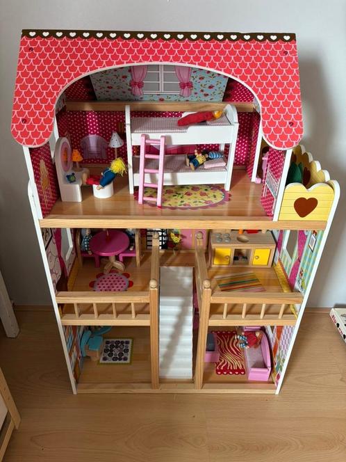 Poppenhuis bandits en angels, Kinderen en Baby's, Speelgoed | Poppenhuizen, Zo goed als nieuw, Ophalen