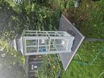 Prachtige vogelkooi voor zebravinken of kanarie 125 cm hoog, Ophalen, Zo goed als nieuw, Vogelkooi