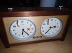 Vintage schaakklok garde, Antiek en Kunst, Antiek | Klokken, Ophalen of Verzenden