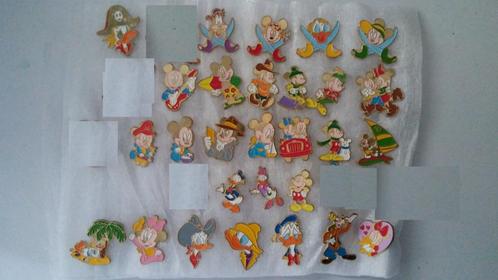 Mickey Minnie Donald Pluto Disney pins Katrien, Verzamelen, Speldjes, Pins en Buttons, Gebruikt, Ophalen of Verzenden