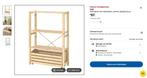 Stellingkast met opberglade ( Ikea Ivar), Huis en Inrichting, Ophalen, Zo goed als nieuw