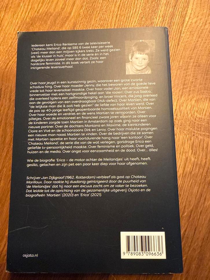 Erica: de biografie van Jan Dijkgraaf, Boeken, Biografieën, Zo goed als nieuw, Film, Tv en Media, Ophalen of Verzenden