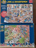 Jan van Haasteren 1x 1000 stukjes / 1x 1500 stukjes, Ophalen of Verzenden, 500 t/m 1500 stukjes, Zo goed als nieuw, Legpuzzel