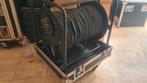 Kabeldrum in Flightcase + XLR kabels, Muziek en Instrumenten, Kabels en Stekkers, Ophalen, Gebruikt, Apparatuur