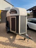 Zeer mooie 2 paards trailer, Dieren en Toebehoren, Paarden en Pony's | Trailers en Aanhangwagens, Ophalen, Zo goed als nieuw, Hout