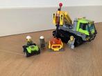 Lego city set 60122 vulkaanonderzoekers, Kinderen en Baby's, Speelgoed | Duplo en Lego, Ophalen, Zo goed als nieuw, Complete set