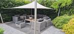 Shade sail / Schaduwdoek met RVS palen, Ophalen, Zo goed als nieuw