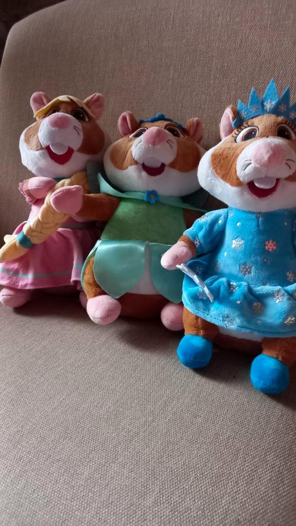 Efteling hamsters., Verzamelen, Efteling, Zo goed als nieuw, Overige typen, Ophalen of Verzenden