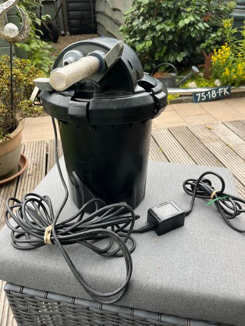 Drukfilter met UV lamp, Tuin en Terras, Vijver-toebehoren, Zo goed als nieuw, Vijverfilter, Ophalen of Verzenden