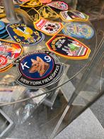 Diverse batches brandweer K9 New York etc strijkbaar, ., Ophalen of Verzenden, ., Nederland