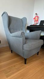 Comfortabele IKEA Strandmon fauteuil te koop!, Huis en Inrichting, Ophalen, Zo goed als nieuw, Stof, 75 tot 100 cm