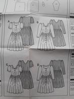 Burda knippatroon nr.3568 Dirndl Tiroler jurk, Nieuw, Vrouw, Ophalen of Verzenden, Burda