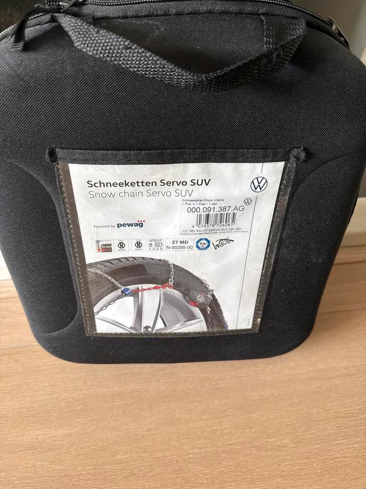 Volkswagen Servo SUV Sneeuwkettingen - Nieuwstaat!, Auto diversen, Sneeuwkettingen, Zo goed als nieuw, Ophalen of Verzenden
