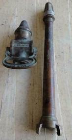 SALE Franse koperen brandweer spuit, Antiek en Kunst, Antiek | Koper en Brons, Ophalen of Verzenden, Koper