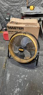 Master Bouwventilator - Krachtige luchtverplaatsing, Doe-het-zelf en Verbouw, Ventilatie en Afzuiging, Ophalen of Verzenden, Gebruikt
