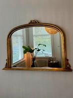 Spiegel met gouden sierlijst; 120x85cm, Ophalen of Verzenden, Zo goed als nieuw, 100 tot 125 cm, Minder dan 100 cm