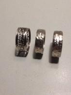 13 zilveren ringetjes, Met strass, Verzenden, Dame, Zilver