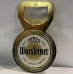 Warsteiner flesopener metaal goudkleurig, Ophalen of Verzenden, Nieuw, Flesopener, Overige merken