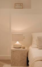 Mooie Travertin tafels, Minder dan 55 cm, Vierkant, Zo goed als nieuw, Ophalen