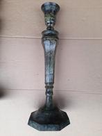 Retro Brons, metalen kandelaars, Huis en Inrichting, Ophalen, Grijs, Kandelaar, 25 tot 50 cm