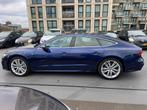 Audi A7 Sportback 55 TFSI quattro 340Pk V6 Vol Option 2e Eig, Auto's, Audi, Gebruikt, 2995 cc, 2000 kg, Blauw