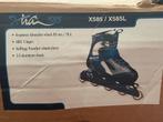 Skeelers Bauer blauw/grijs maat 45, Ophalen, Gebruikt, Bauer, Inline skates 5 wielen