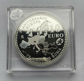 2007 SPANJE 10 EURO ZILVER ROME *PP*
