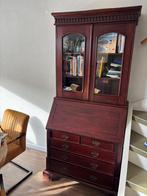 Anieke secretaire met kast van mahonie, Huis en Inrichting, Kasten | Secretaires, Ophalen, Gebruikt, Jaren 30