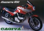 FOLDER CAGIVA 650 ALAZZURRA (MY.1985) BROCHURE DUCATI, Motoren, Handleidingen en Instructieboekjes, Ducati